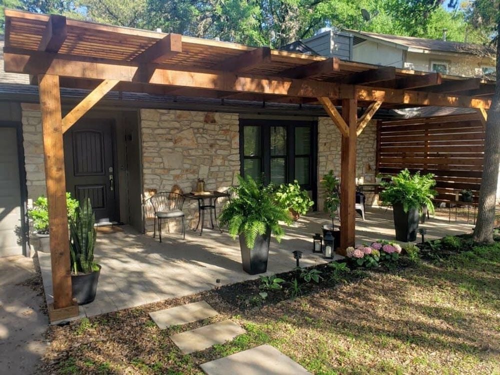 custom pergola design