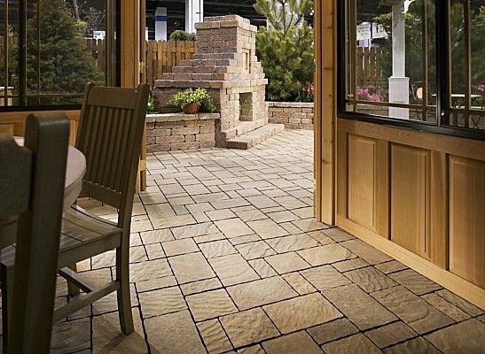 Outdoor Living Area in Salado, TX