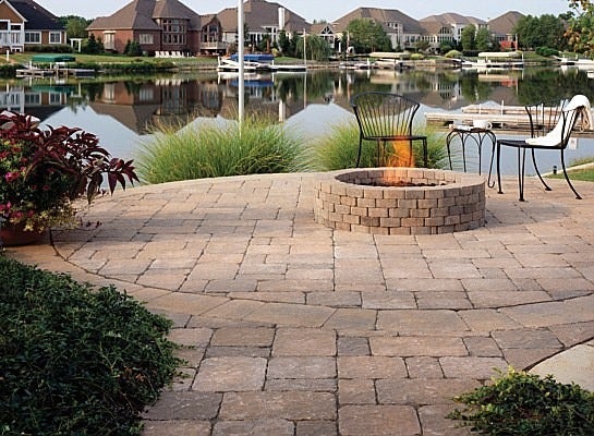 custom paver patio
