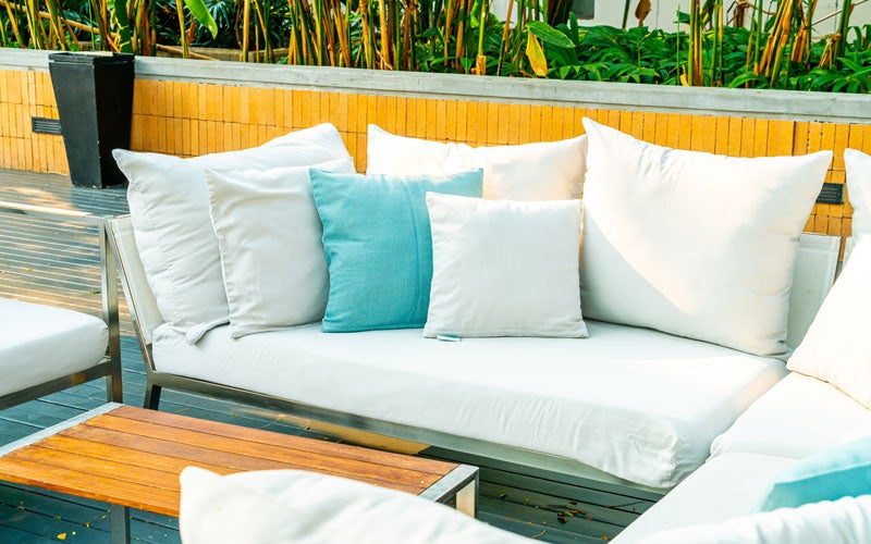 Outdoor Living Area in Lakeway, TX